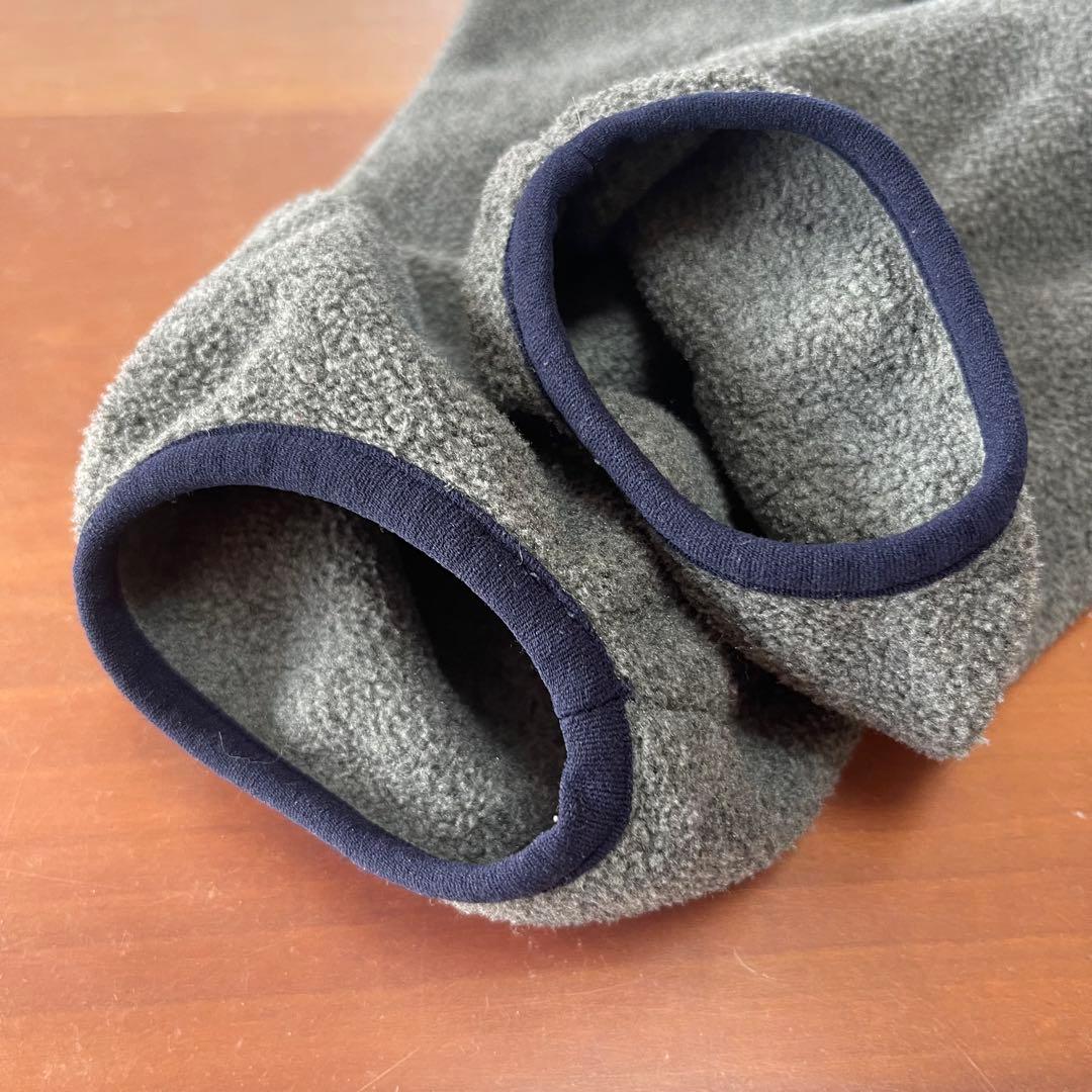 Patagonia Snap-Tフリース★ネイビー×グレーレディースM柴田ひかり