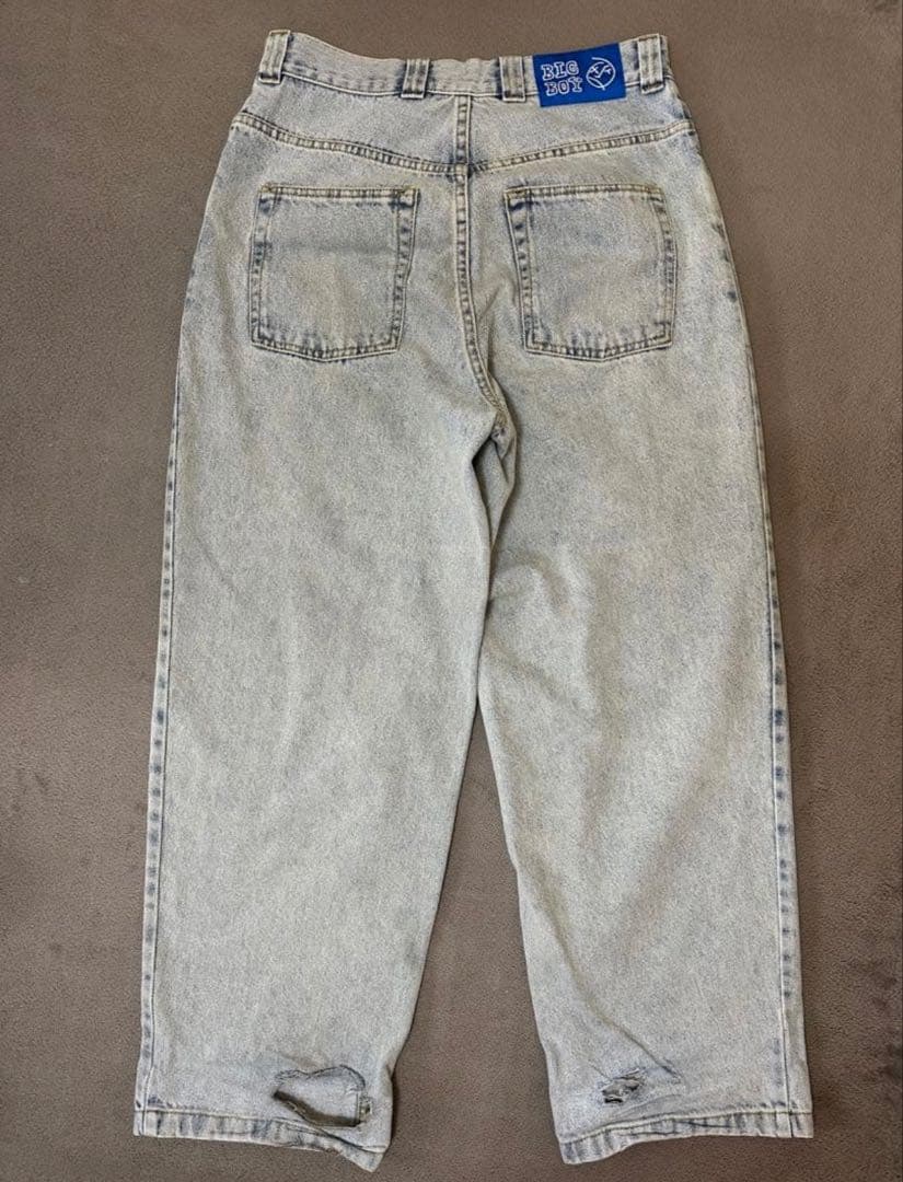 POLAR SKATE CO.BIGBOY S ライトブルー 旧ロゴ