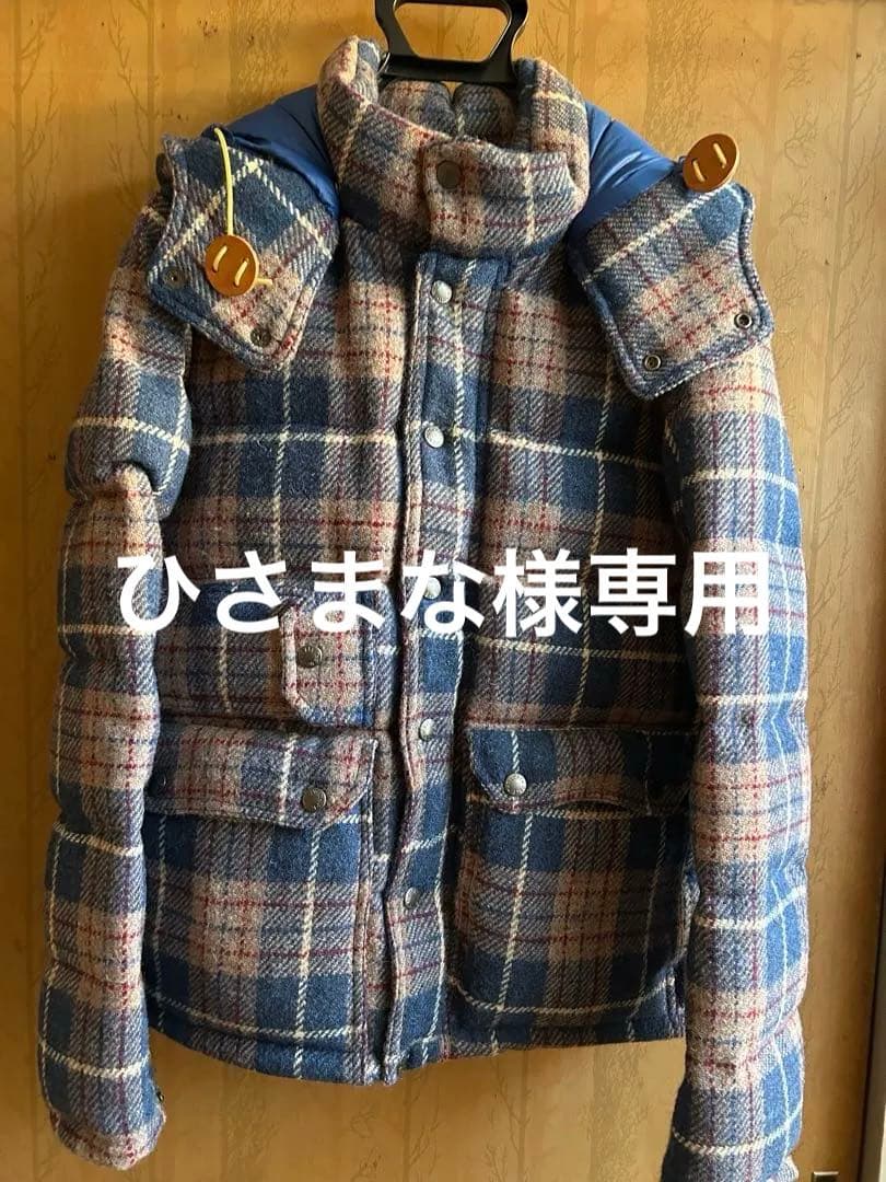 ノースフェイス パープルレーベル ハリスツイードダウンジャケット