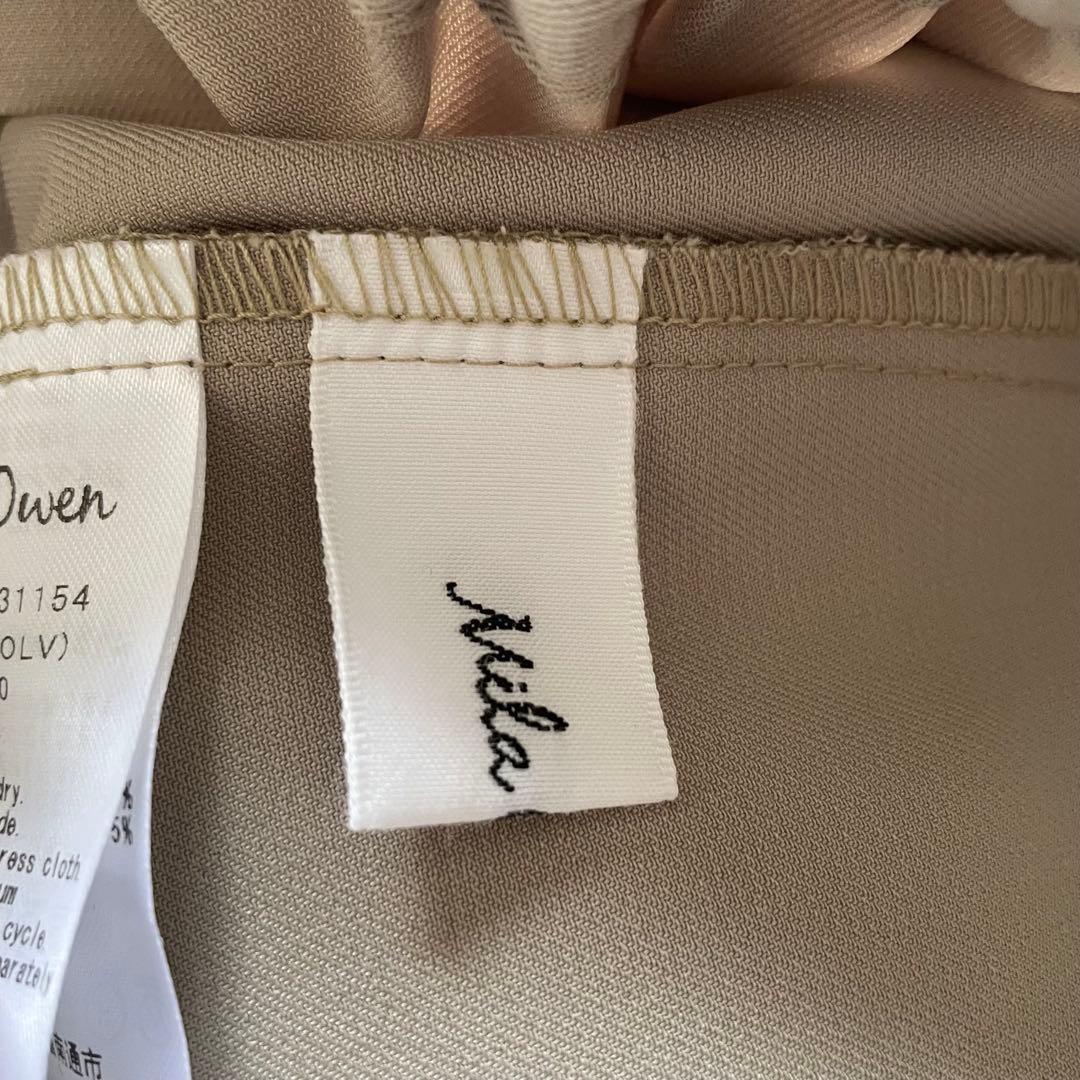 ミラオーウェン S セットアップ ベージュ