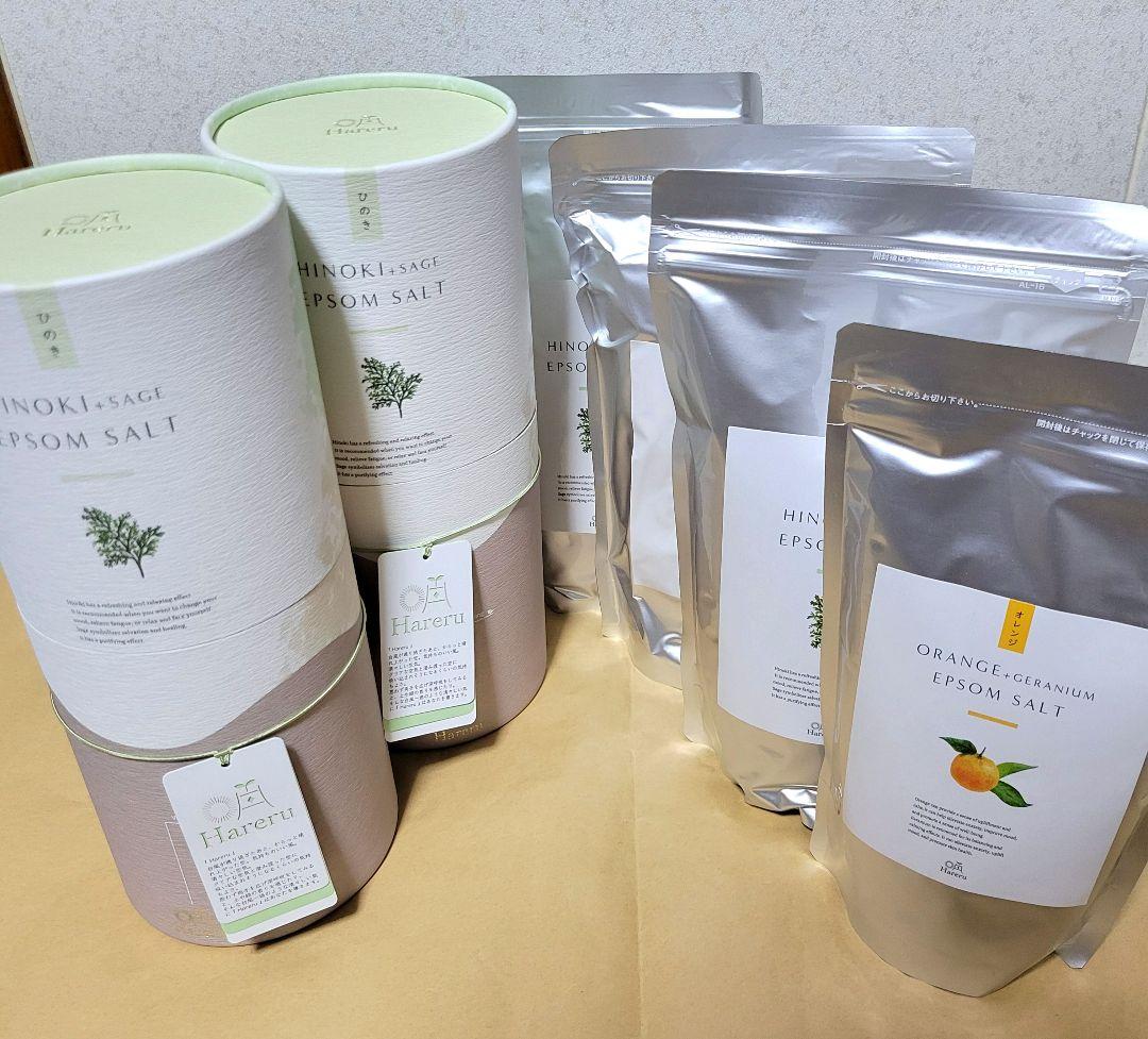 Hareru エプソムソルト入浴剤６点セット
