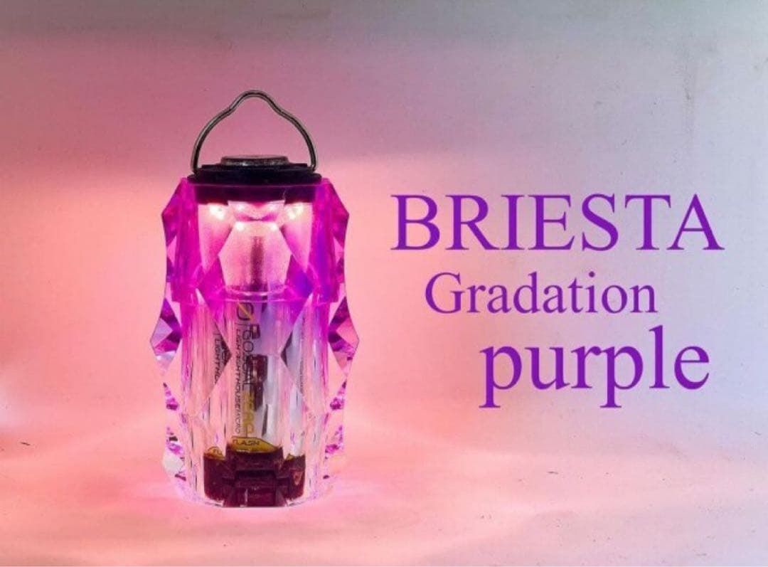 ブリエスタBRIESTA シャンパンダイヤモンド+ グラデーションパープル　2個