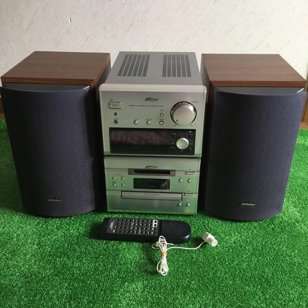 【動作確認】victorシステムコンポ　NX-MD3