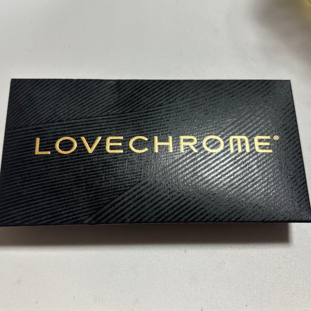 LOVECHROME ゴールドヘアコーム 専用ポーチ付き