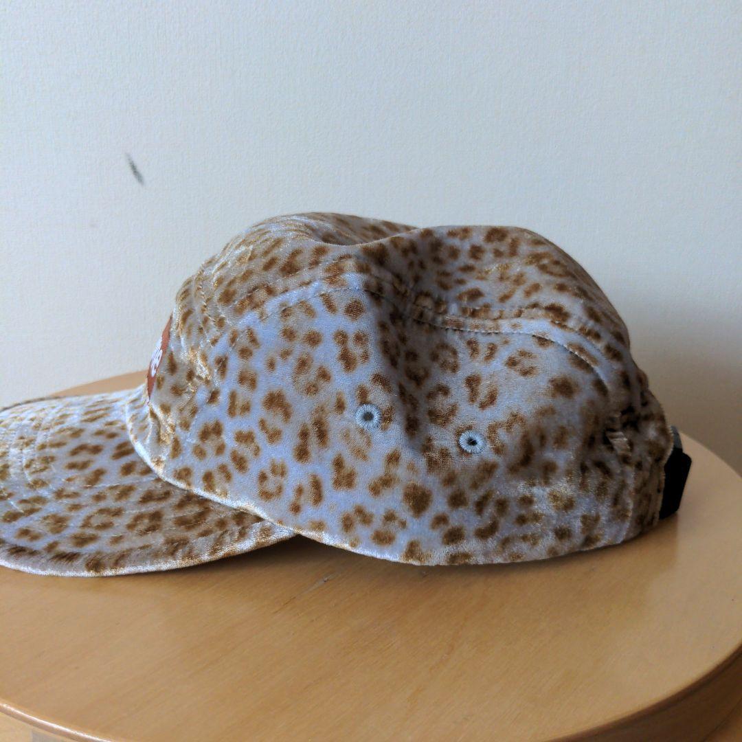 supreme レオパード　キャンプ　キャップ
