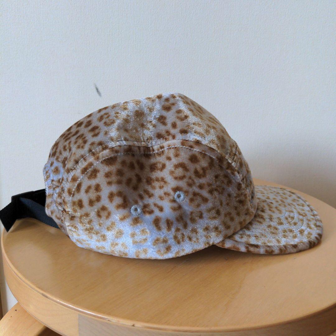 supreme レオパード　キャンプ　キャップ