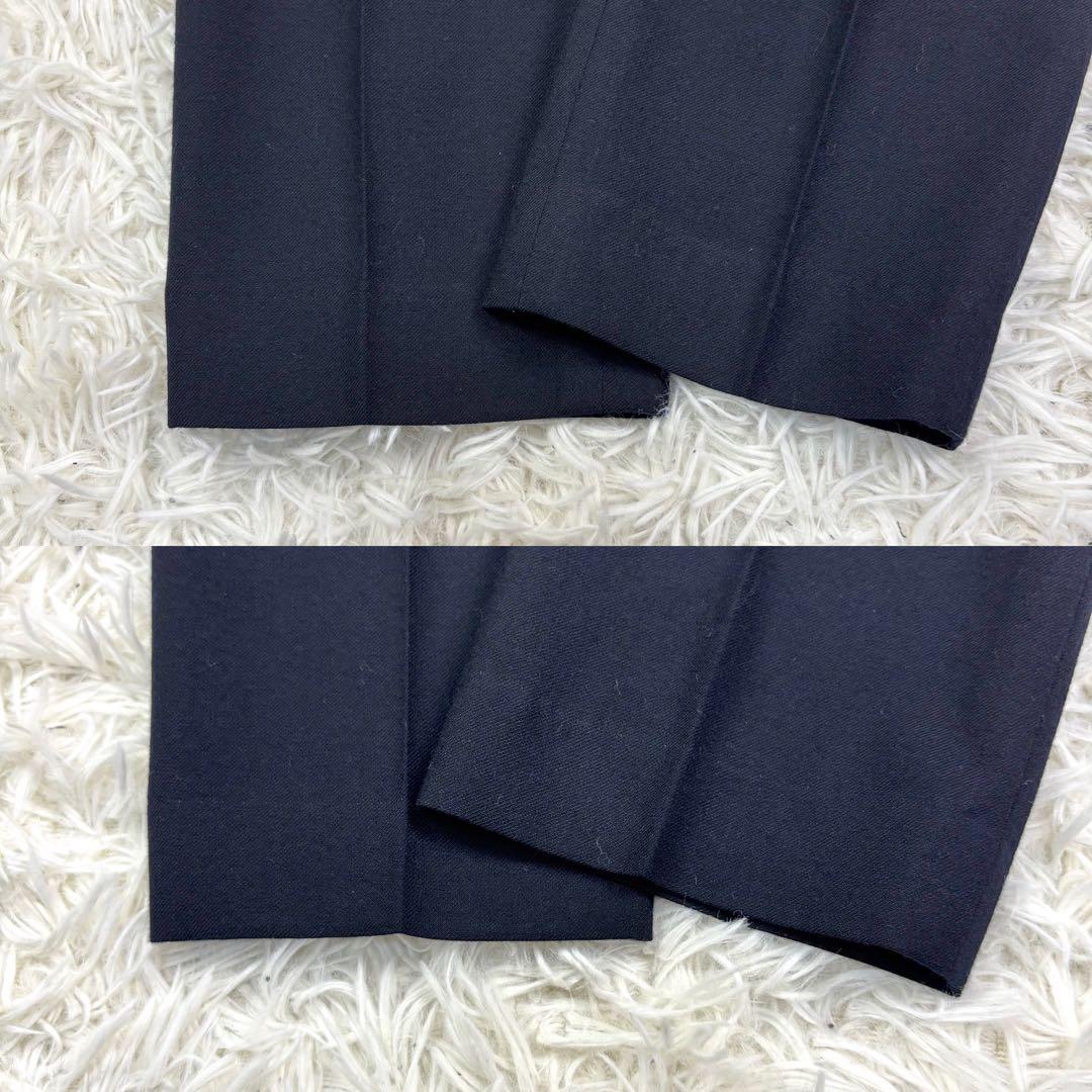 専用セオリー ノーカラージャケット パンツスーツ セットアップ ネイビー