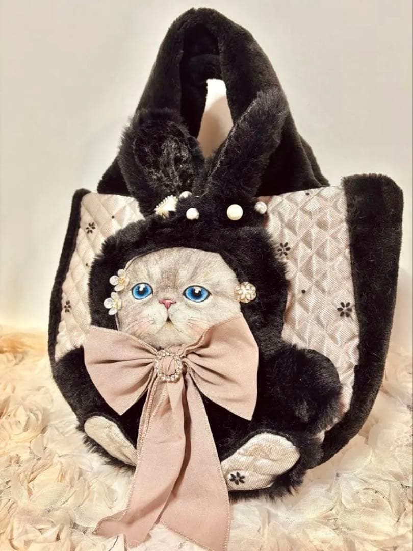 コヤンイサムチョン　ころりんファーバッグ お揃いファ〜❤︎マフラー