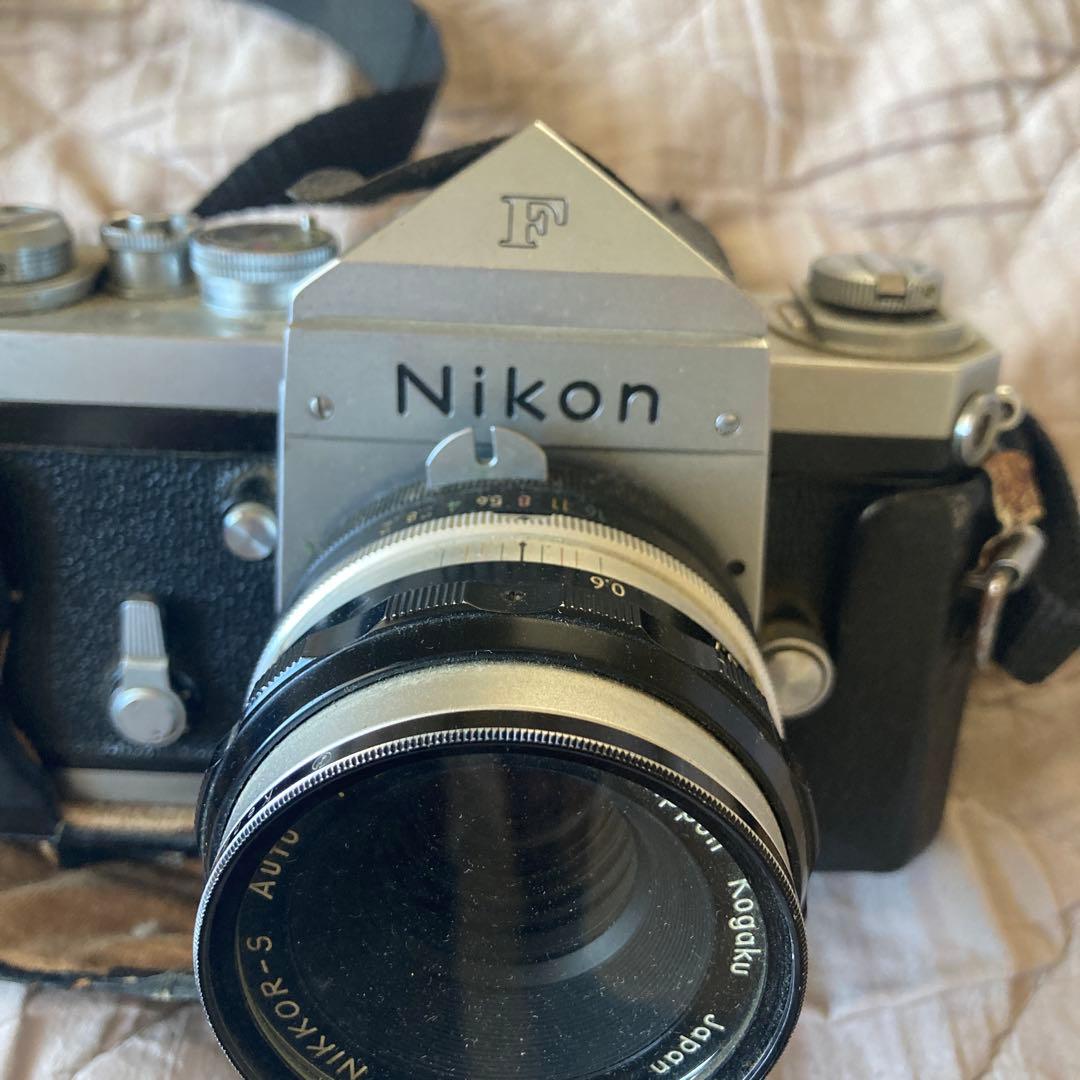 【当時物/初期モデル】NIKONニコン F アイレベル（Nikon F）カバー付