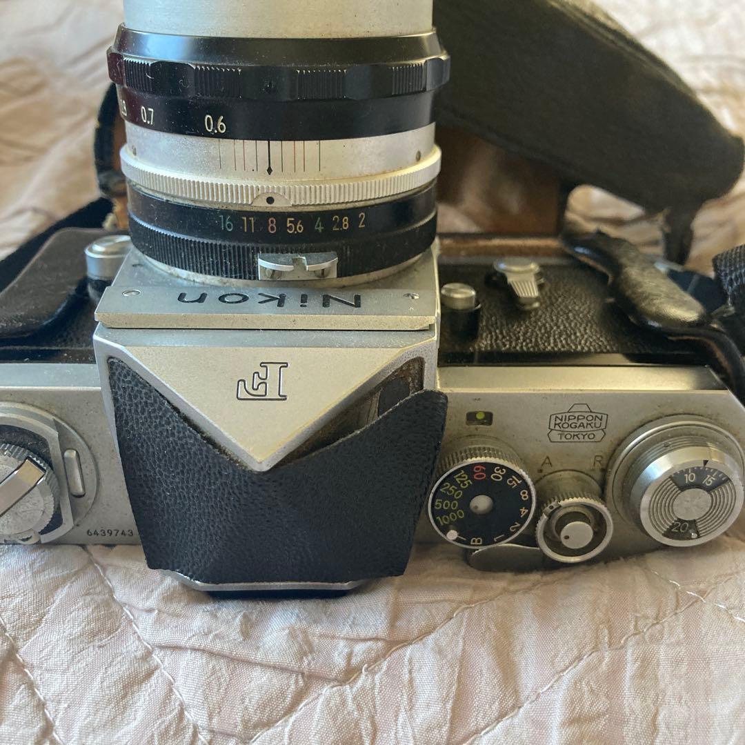 【当時物/初期モデル】NIKONニコン F アイレベル（Nikon F）カバー付