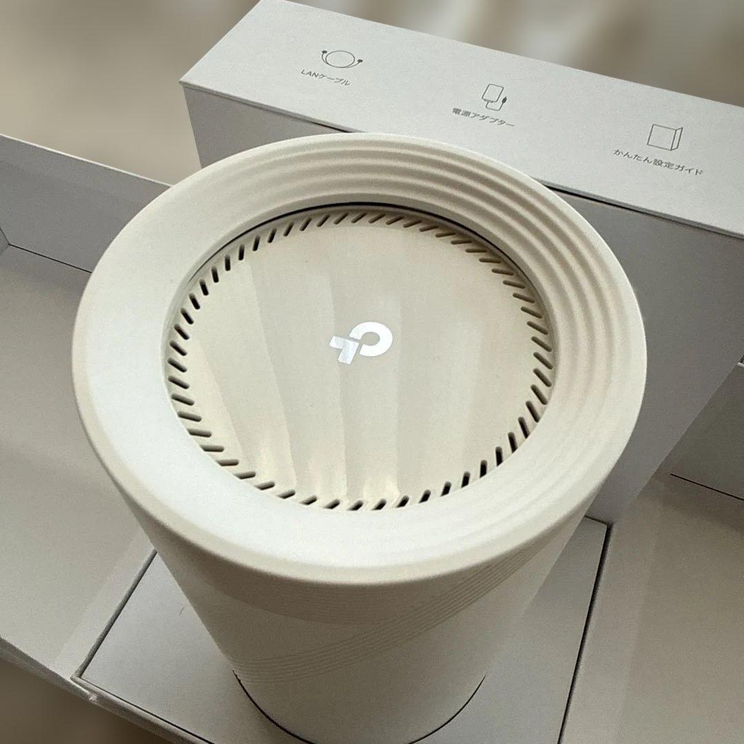 TP-Link DecoBE85 トライバンドメッシュWi-Fi 7ユニット美品