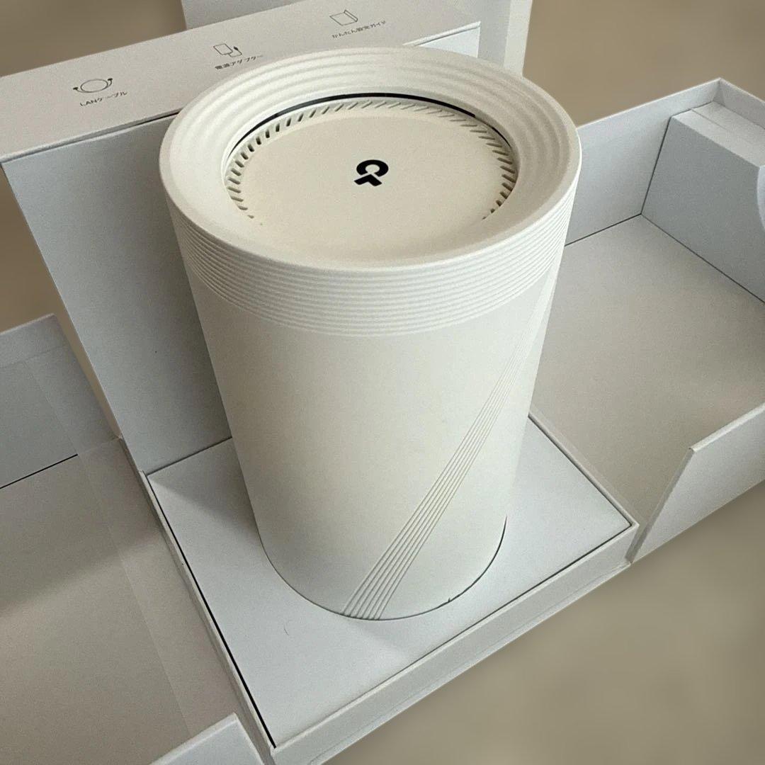 TP-Link DecoBE85 トライバンドメッシュWi-Fi 7ユニット美品