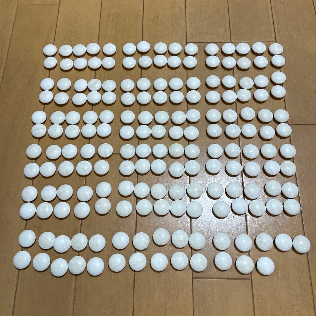 囲碁 碁石 蛤 那智黒石 36号 10mm超 碁笥付 ハマグリ