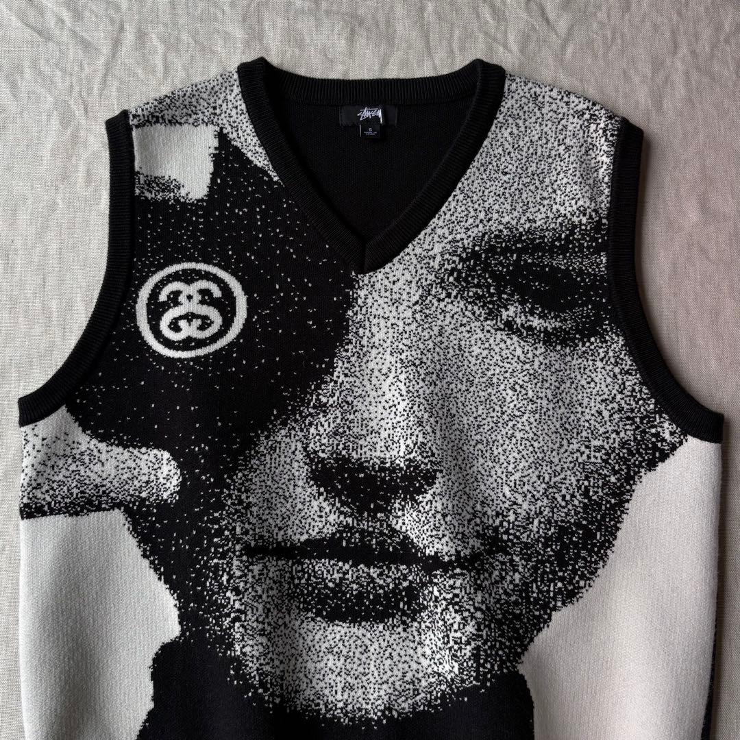 Stussy Photo Jacquard Vest フォト ジャカード ベスト