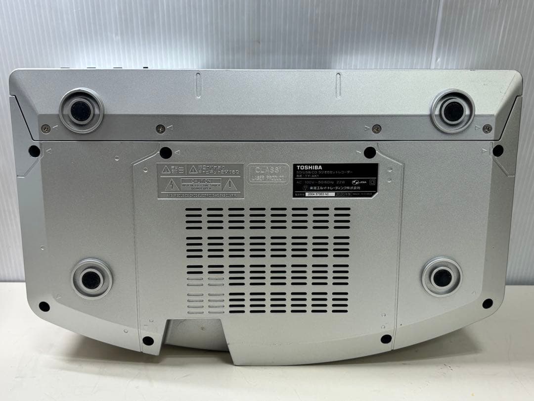 東芝 Aurex ラジオカセットレコーダー TY-AK1 2020年製