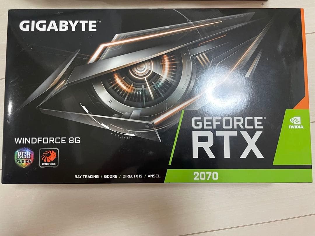 グラフィックボード・グラボ・ビデオカード GIGABYTE GEFORCE RTX2070 8GB