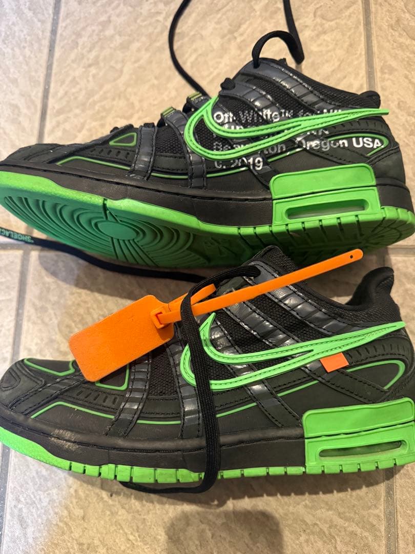 靴 Nike Off-White Air Rubber DunkCU6015-001