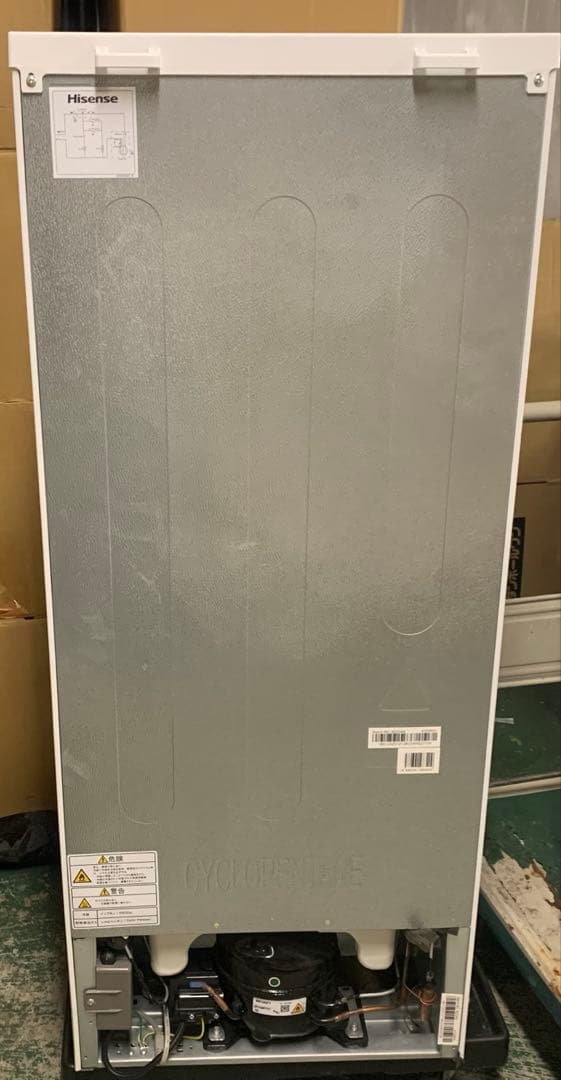 8r37 美品2021年製 2ドア 冷蔵庫 HR-B12C 一人暮らし 単身用
