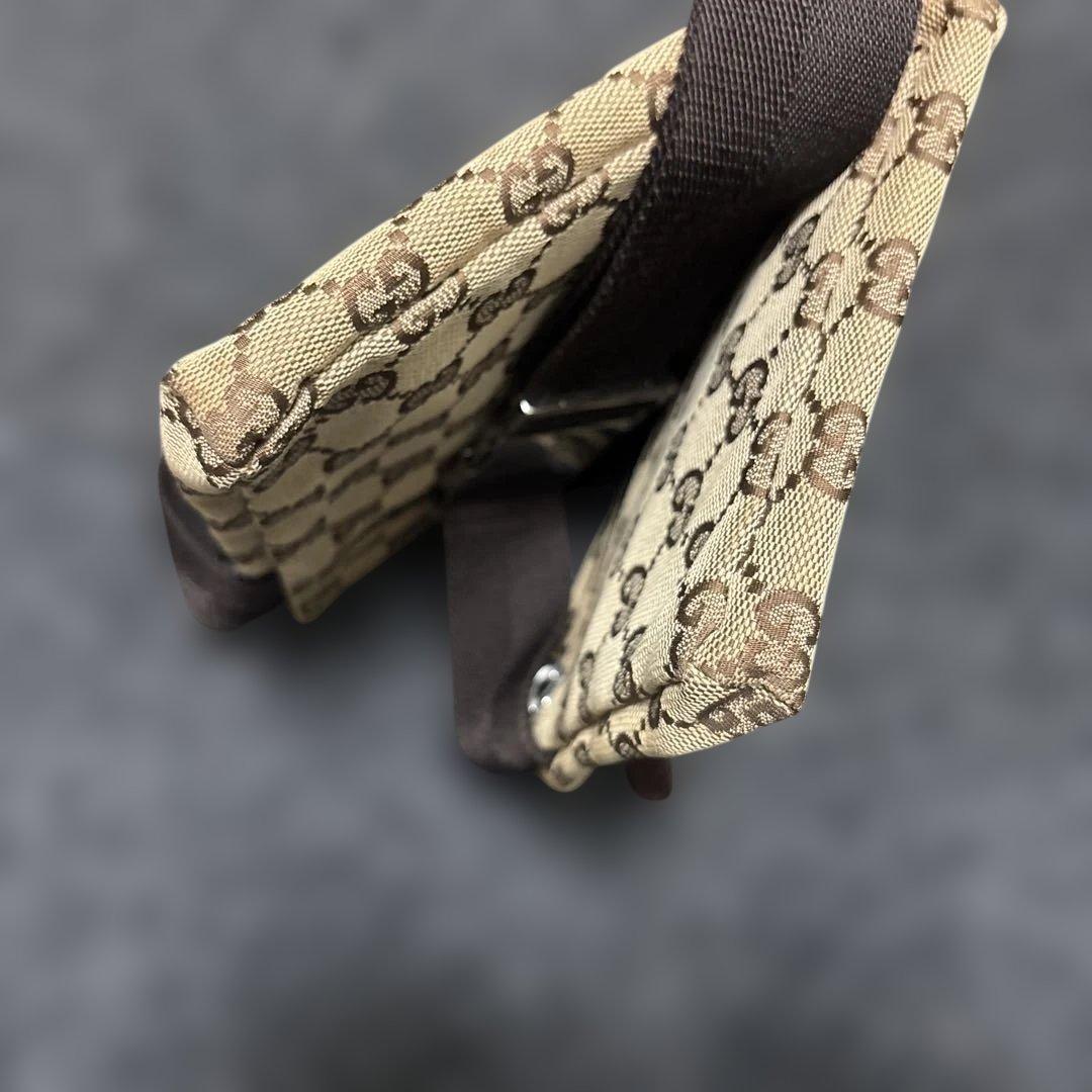 GUCCI グッチ ウエストポーチ ボディバッグ GGキャンバス