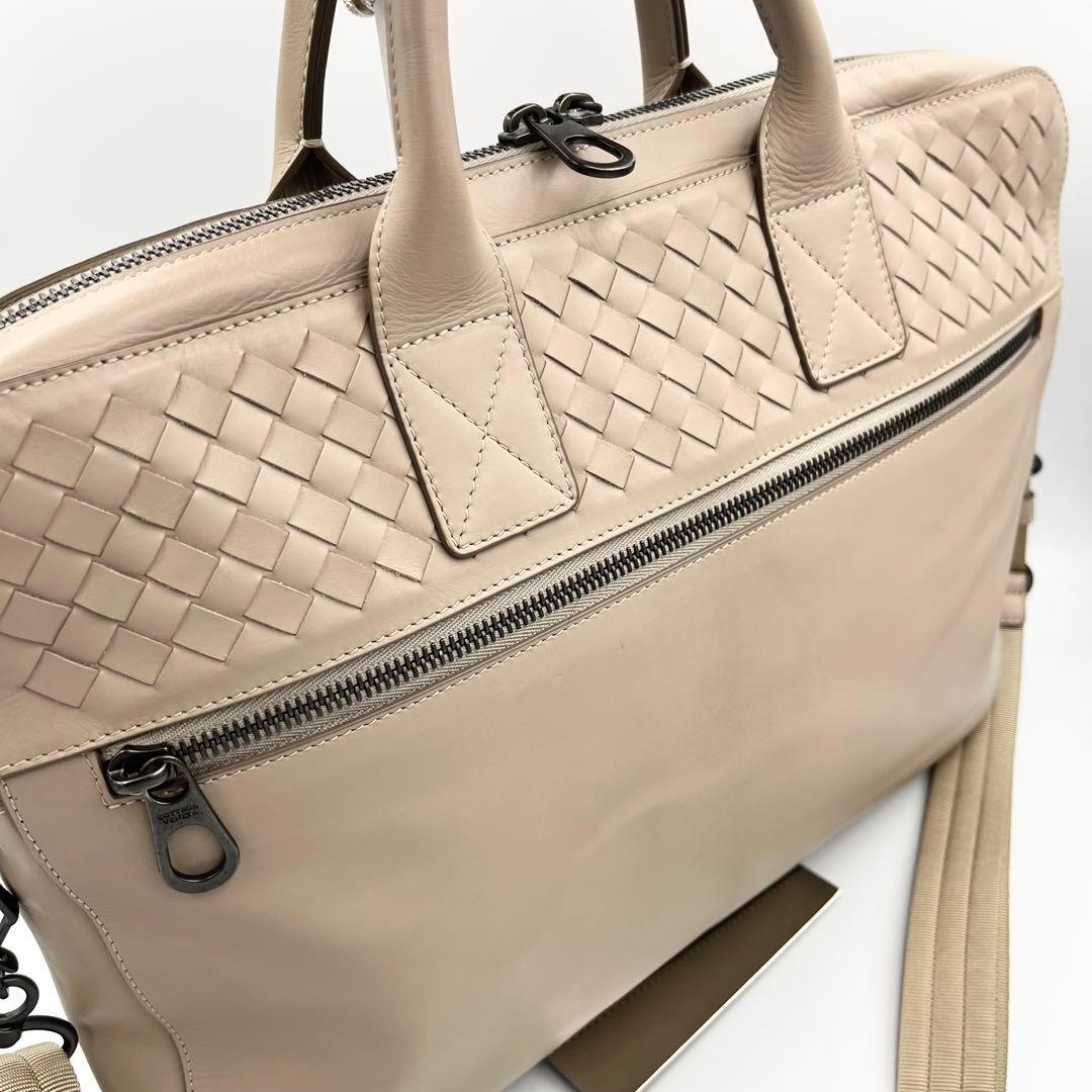 【美品】BOTTEGA VENETA ビジネスバッグ 2way 希少カラー
