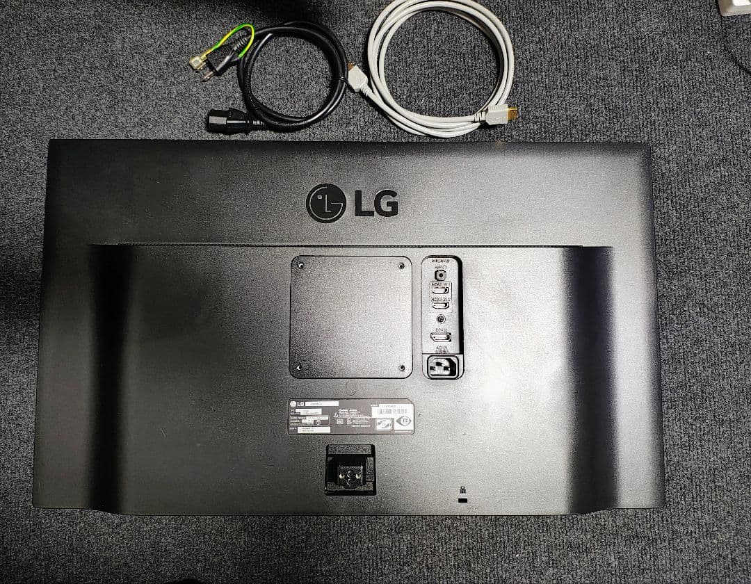 LG 27UD58-B 27インチ IPSパネル 4Kモニター