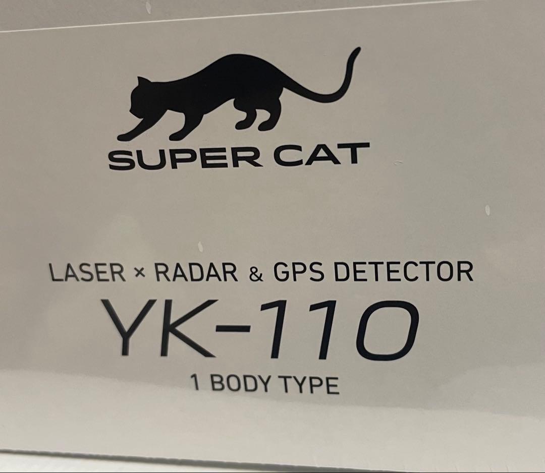 SUPER CAT YK-110 レーダー探知機本体