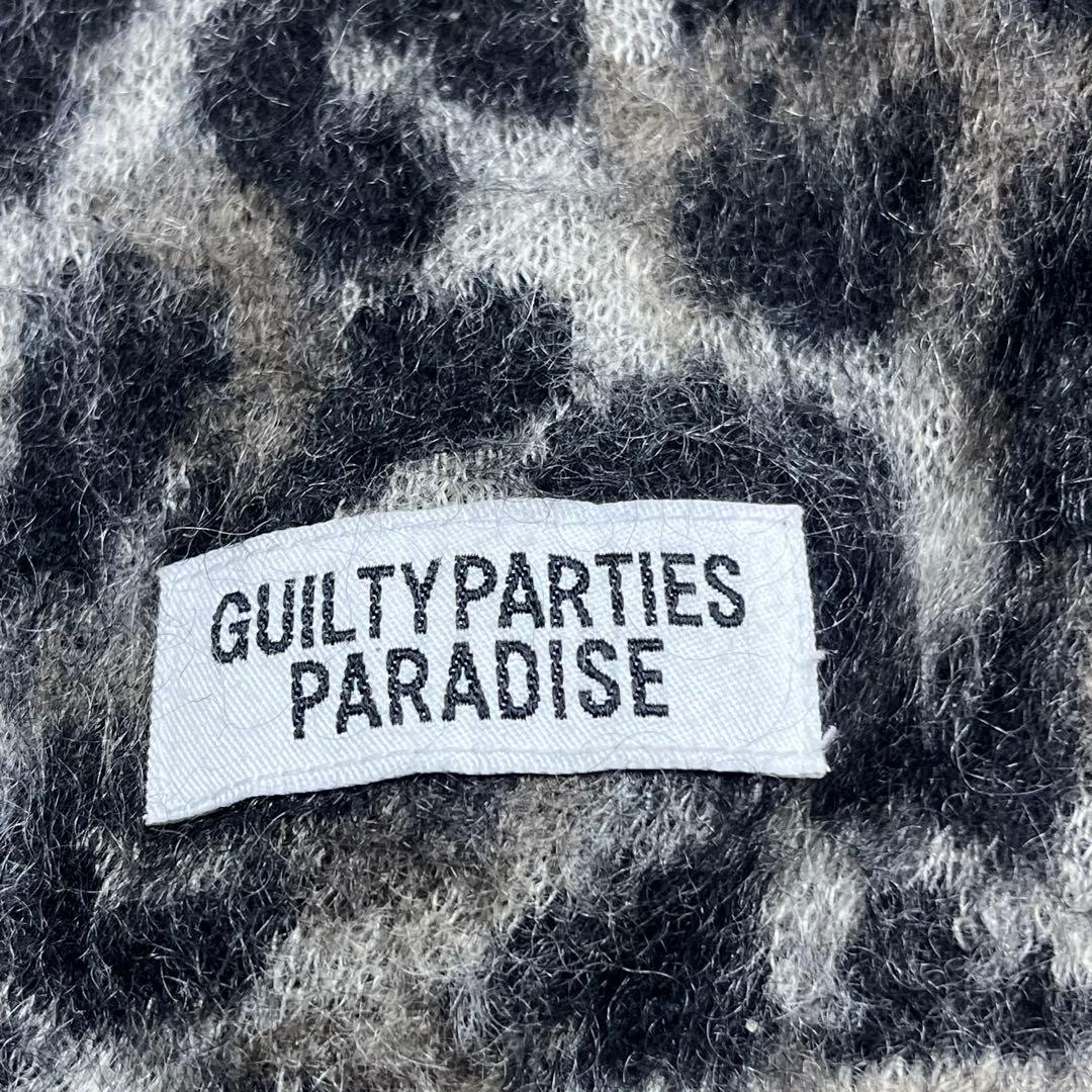 WACKO MARIA レオパード柄 モヘア ニット セーター 総柄 S