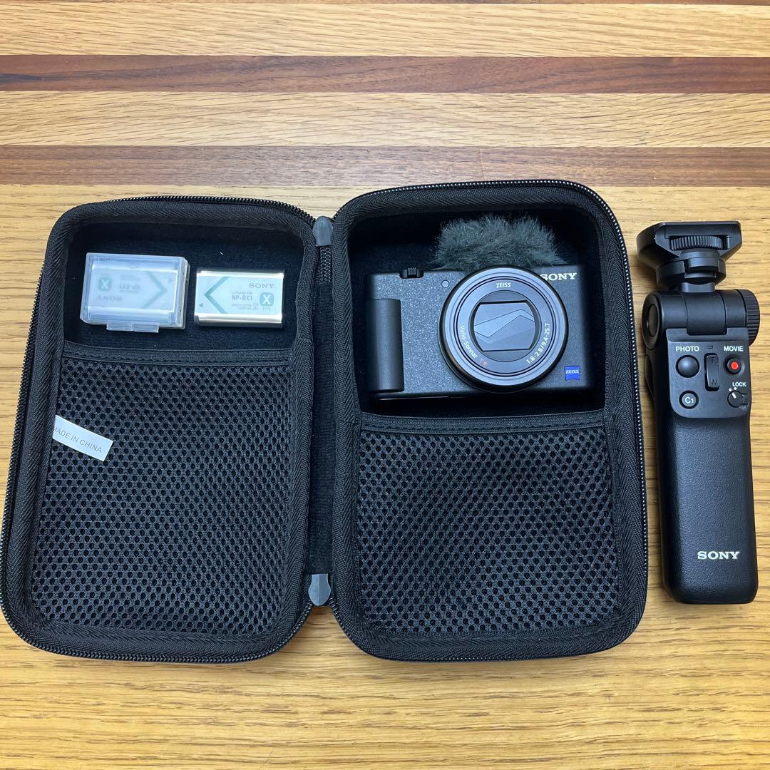 【即日発送】SONY VLOGCAM ZV-1＋シューティンググリップ