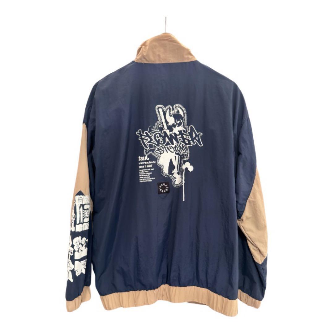 Eve 花嵐 ジップアップジャケット ネイビー Mサイズ