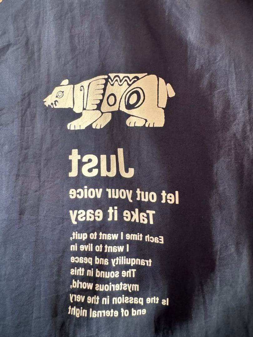 Eve 花嵐 ジップアップジャケット ネイビー Mサイズ