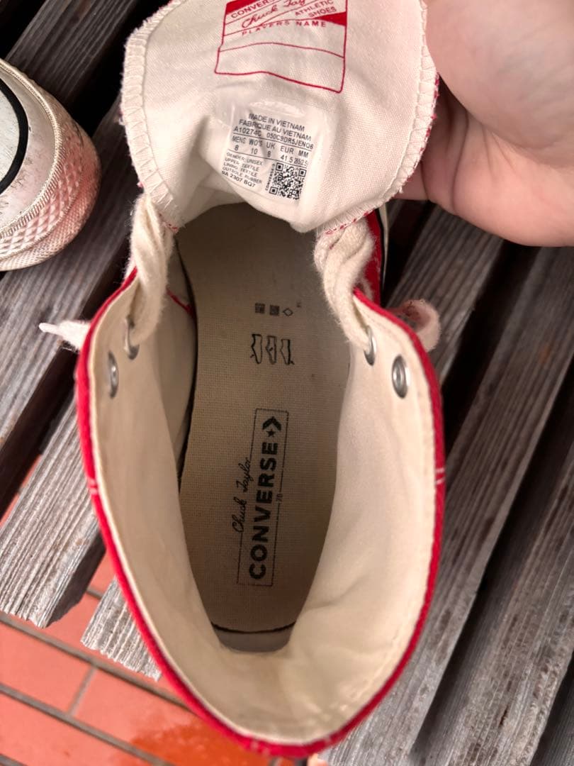 最終値下げ！CONVERSE CT70 26.5cm チャックテイラー レッド