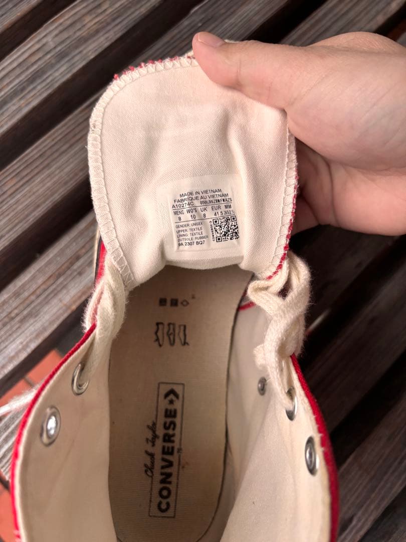 最終値下げ！CONVERSE CT70 26.5cm チャックテイラー レッド