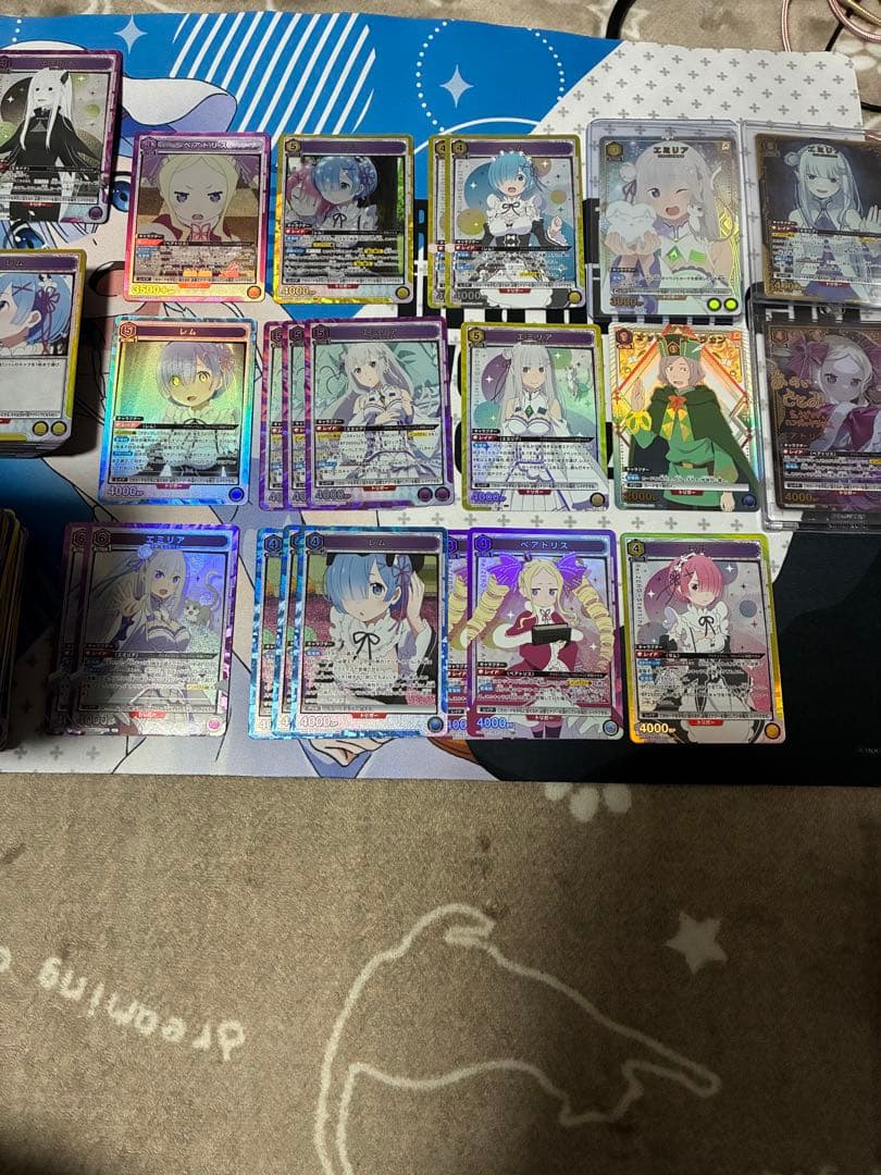 ベアトリス SR★★ パラレル ユニオンアリーナ リゼロサインその他4ボックス分