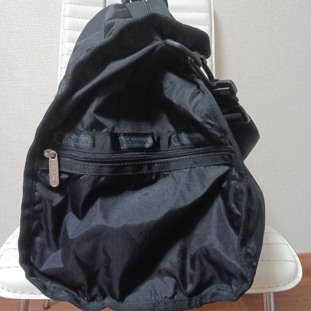 2383　レスポートサック　ボストンバッグ　黒　極美品　大容量