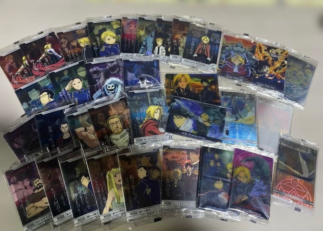 鋼の錬金術師　ウエハースカード34枚おまとめセット　ハガレン　エド　ロイ　アニメ