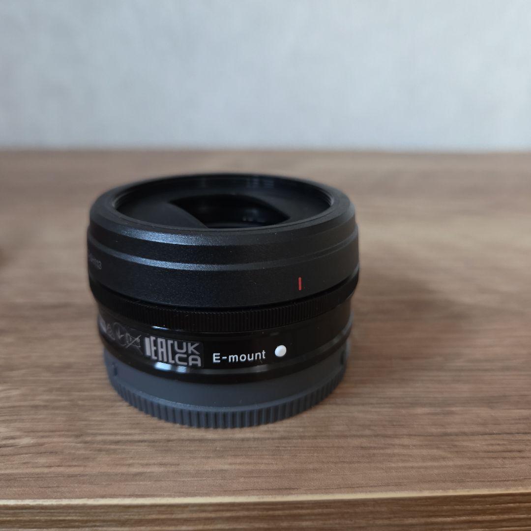 SONY E 20mm F2.8 レンズ