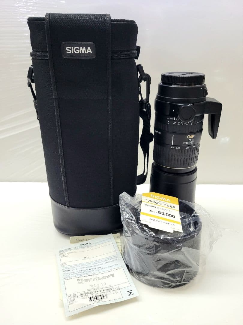 SIGMA APO AF170-500mm F5-6.3 canon用