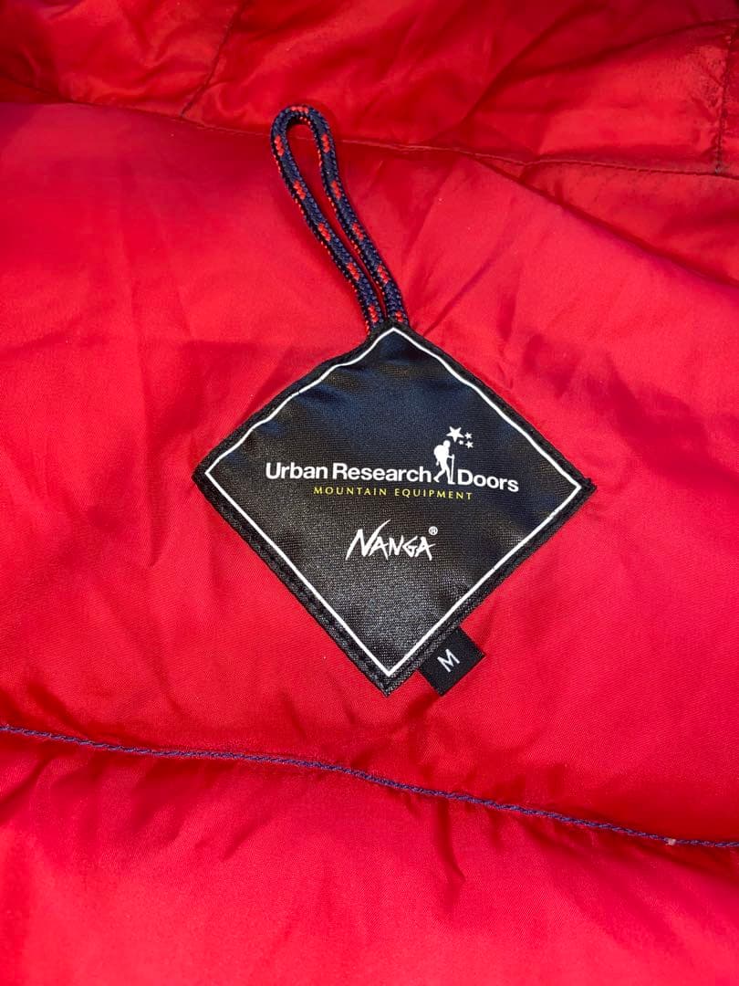 ★ナンガ　アーバンリサーチ　ダウンジャケット、Mサイズ、青