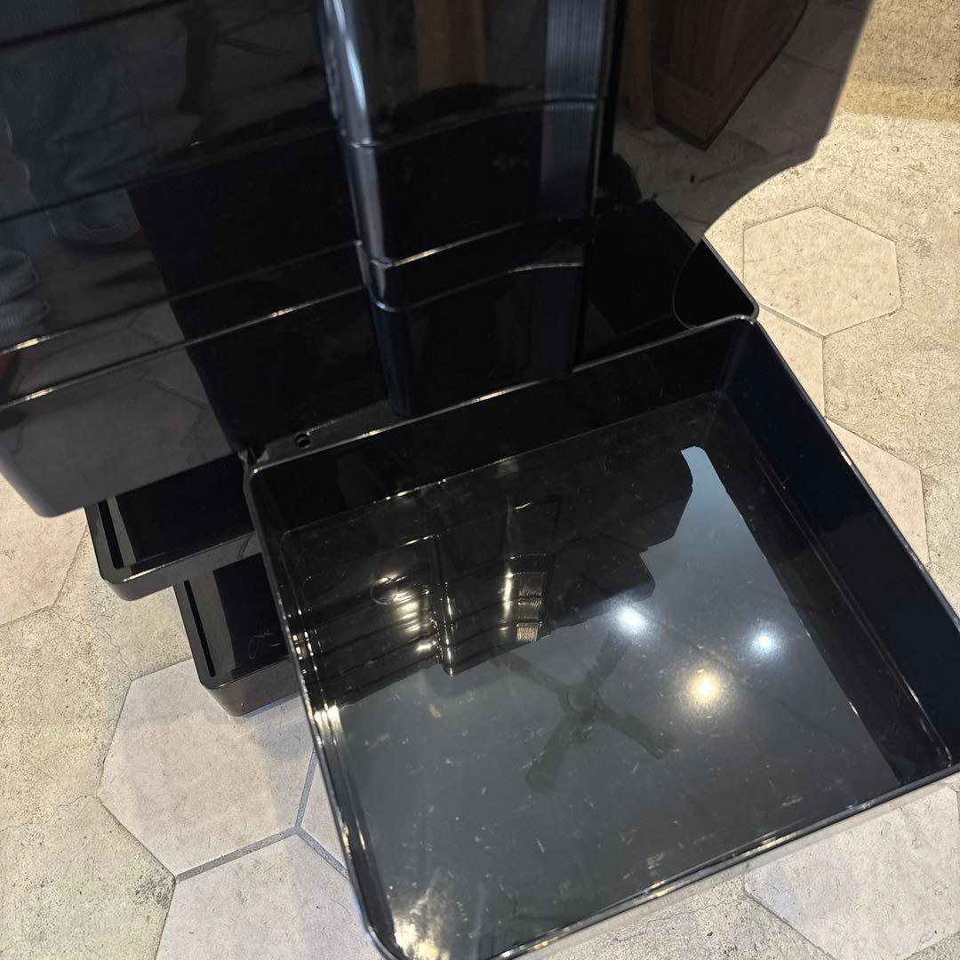 【Bdjdisbzjdieos様】ボビーワゴン3段5トレイ ブラック