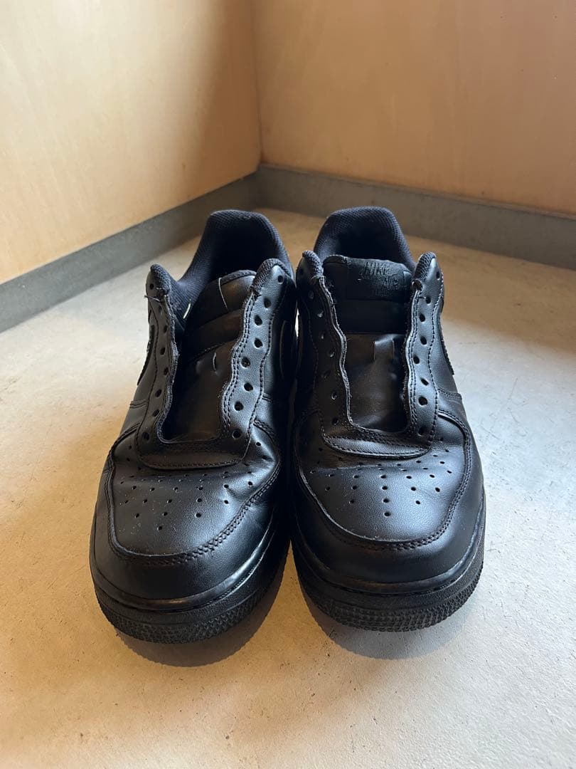 NIKE AIR FORCE 1 ブラック 黒 26.5cm 箱なし