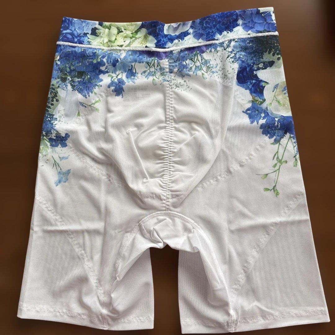 DR METHOD 花柄 骨盤ガードル L ブルー 3枚まとめ売り