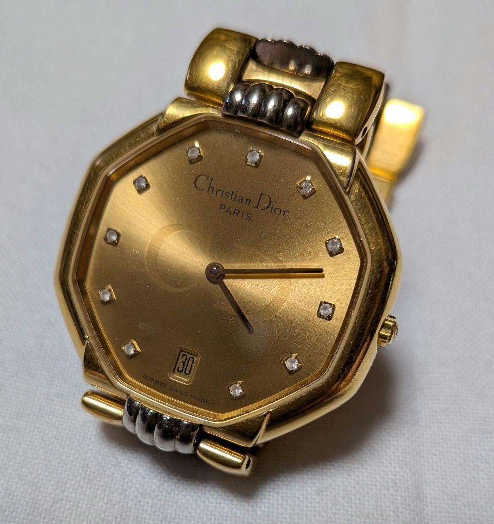 Editions　Christian Dior ペア時計 ゴールド