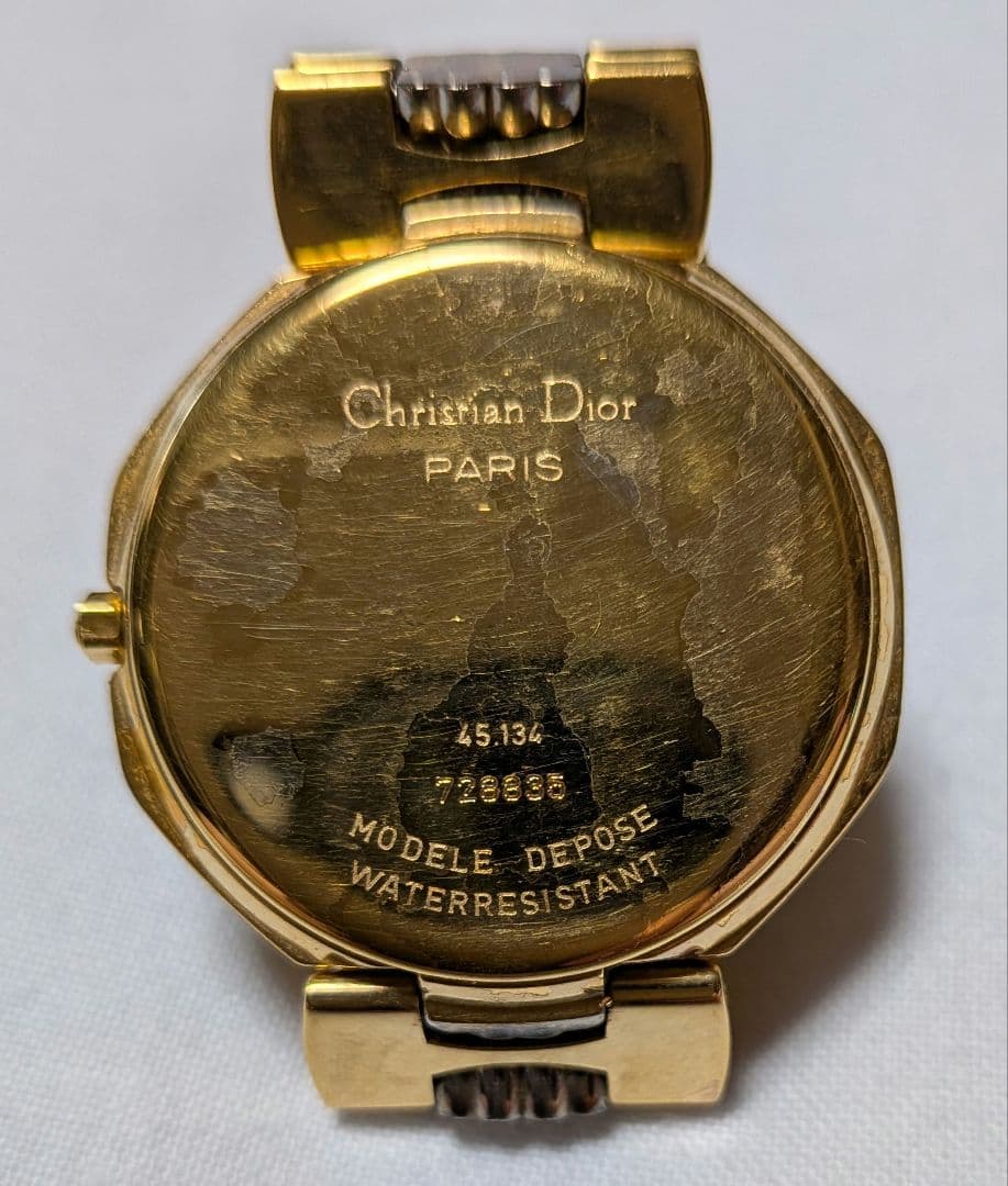 Editions　Christian Dior ペア時計 ゴールド