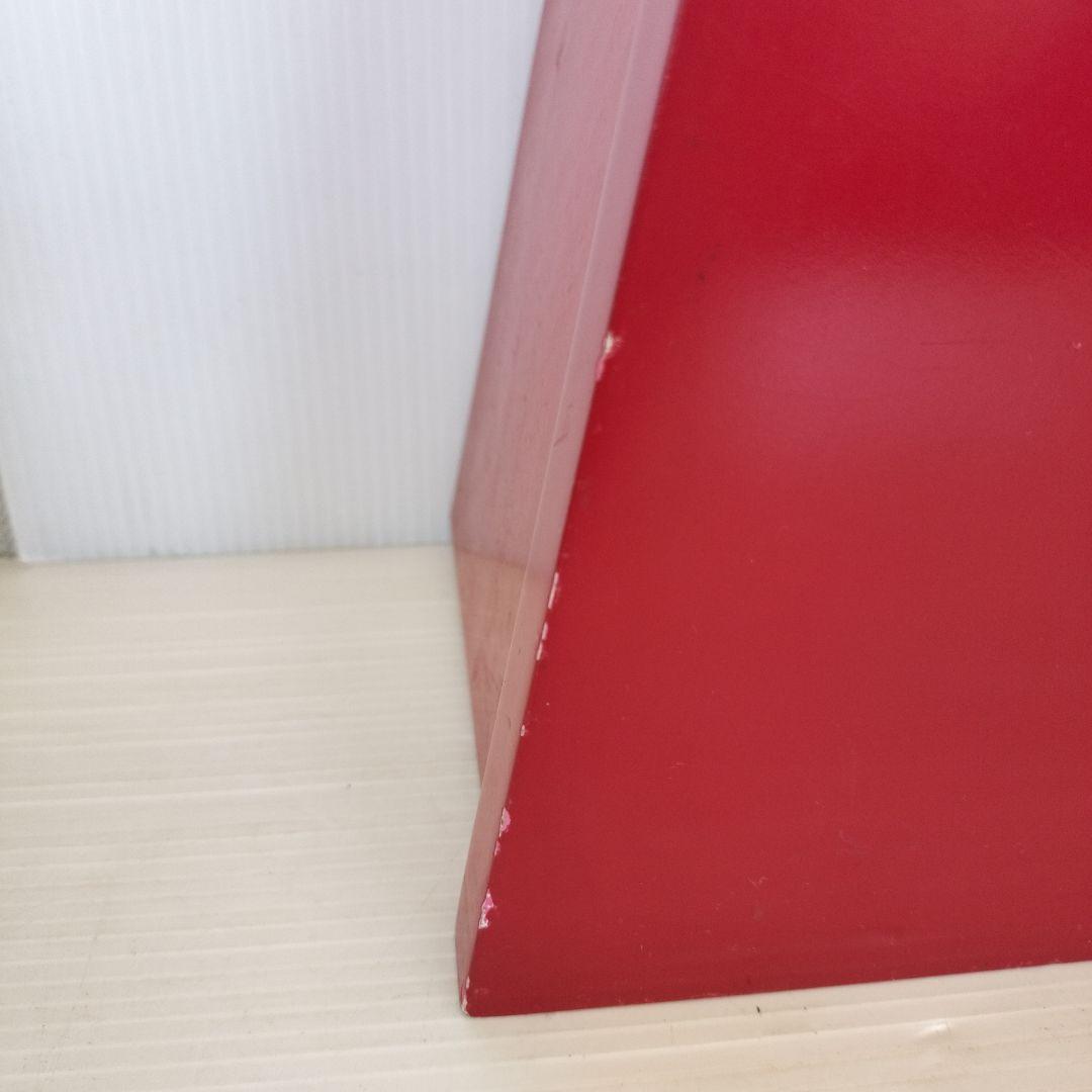 北欧IKEA PS 1995 鍵穴型 掛時計 置時計 収納有赤レッド