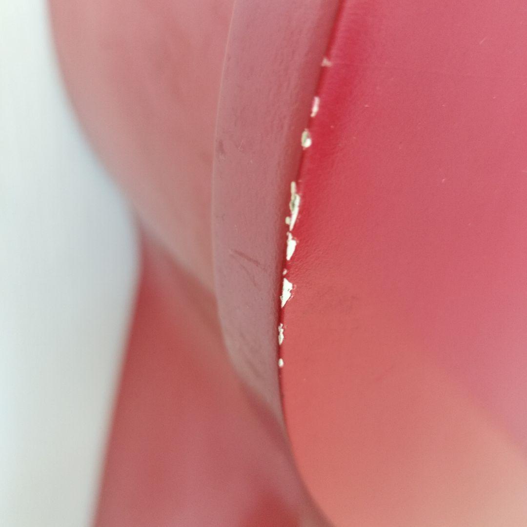 北欧IKEA PS 1995 鍵穴型 掛時計 置時計 収納有赤レッド