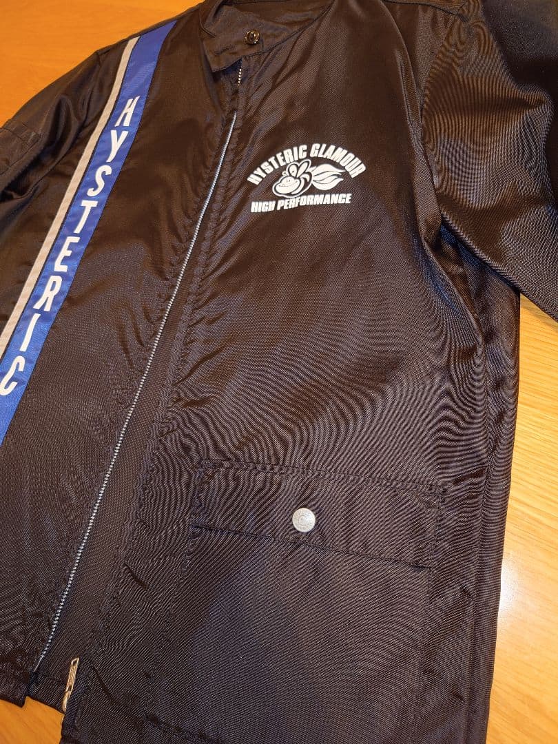 HYSTERIC GLAMOUR ナイロンジャケット ブラック