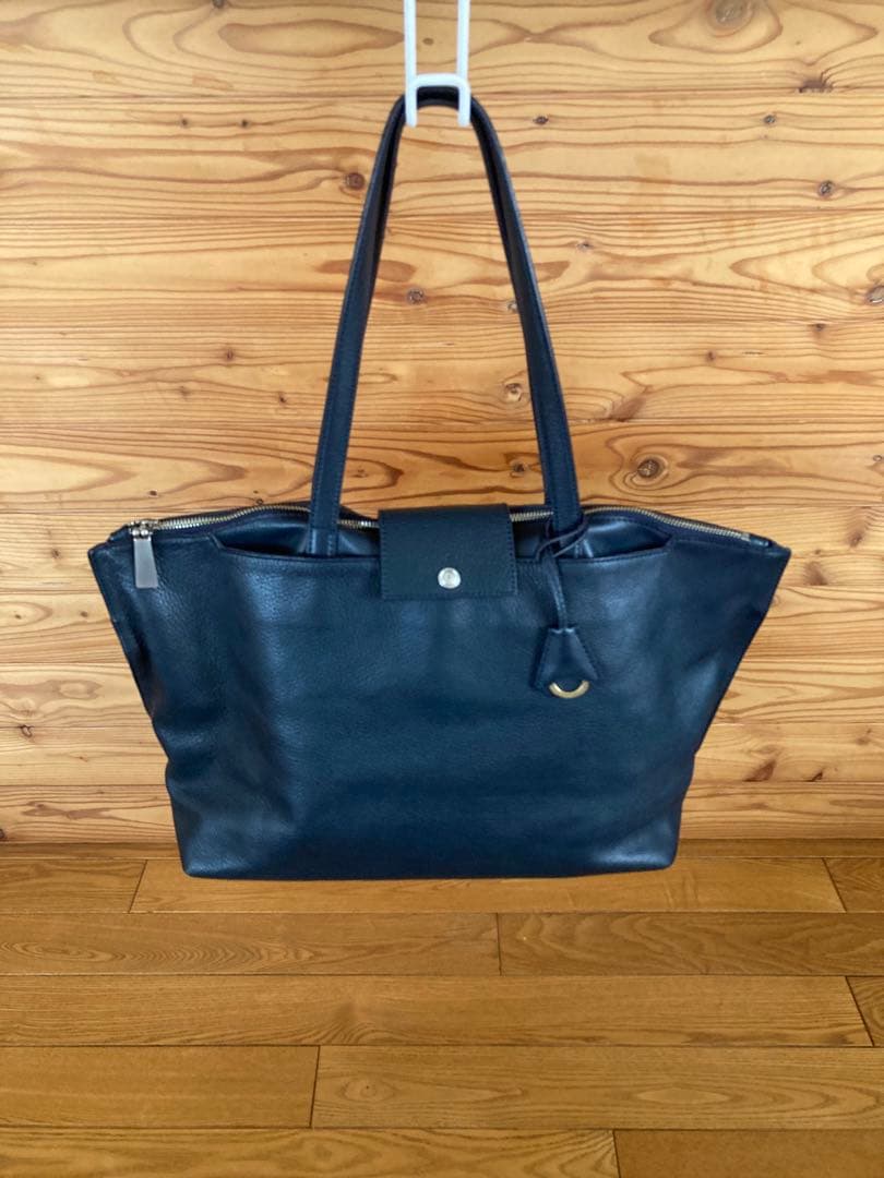 美品 aniary アニアリA4 トートバッグ 本革 肩掛け