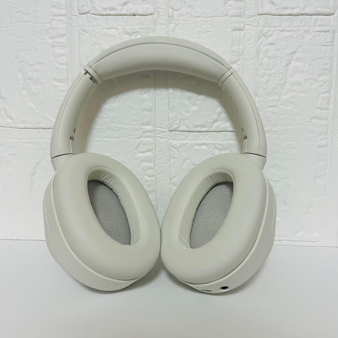 【未使用に近い】SONY WH-ULT900N ワイヤレスヘッドホン ホワイト
