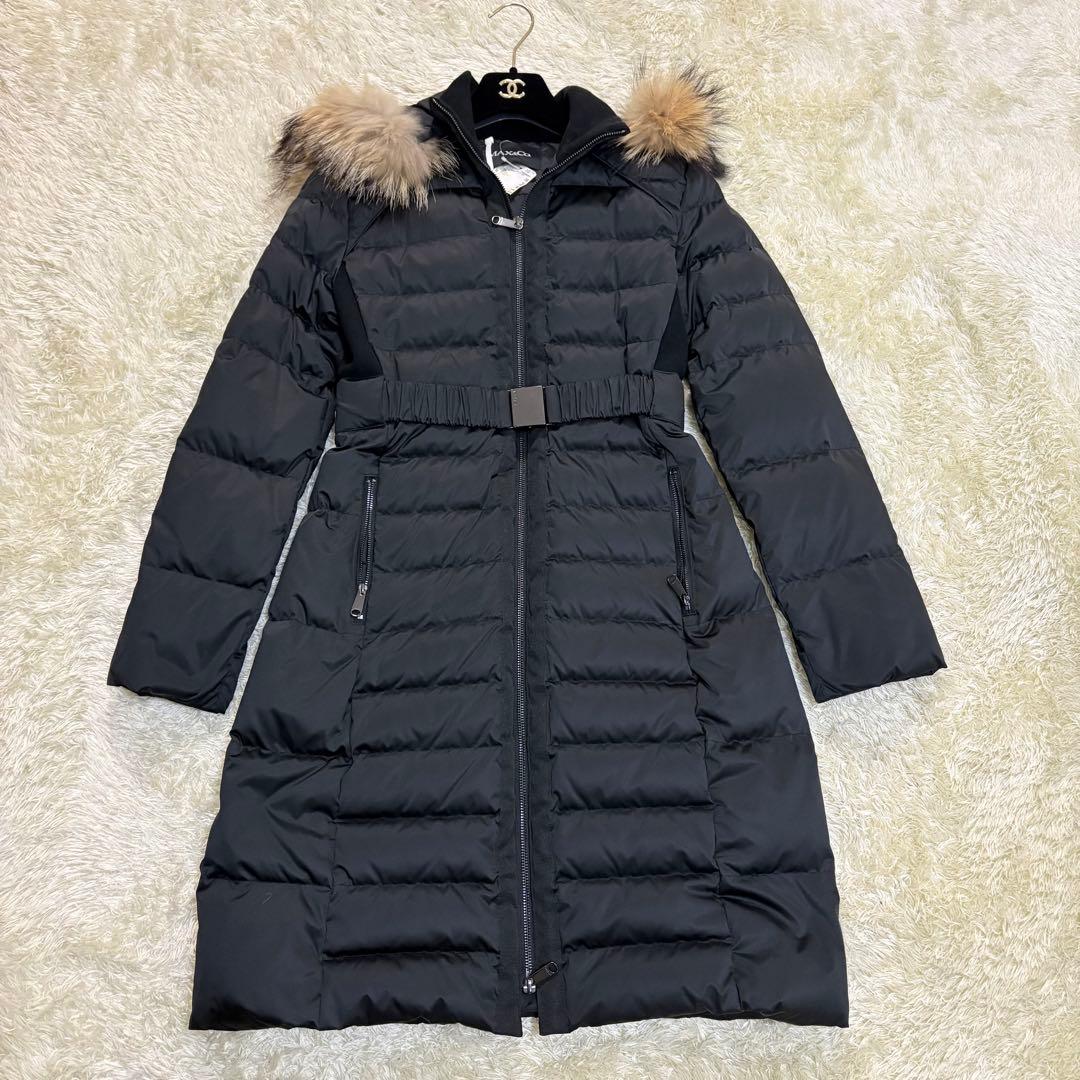 未使用品　マックスアンドコー　ダウンコート　ブラック　マックスマーラ
