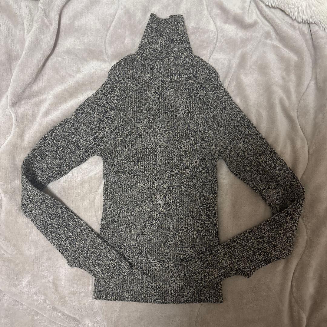 anuke slit turtle knit タートルネックセーター